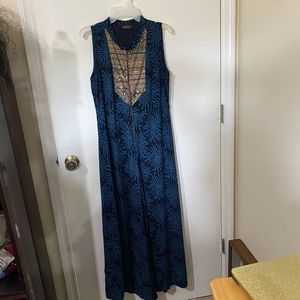 Los Banditos Bohemian Blue Romper L